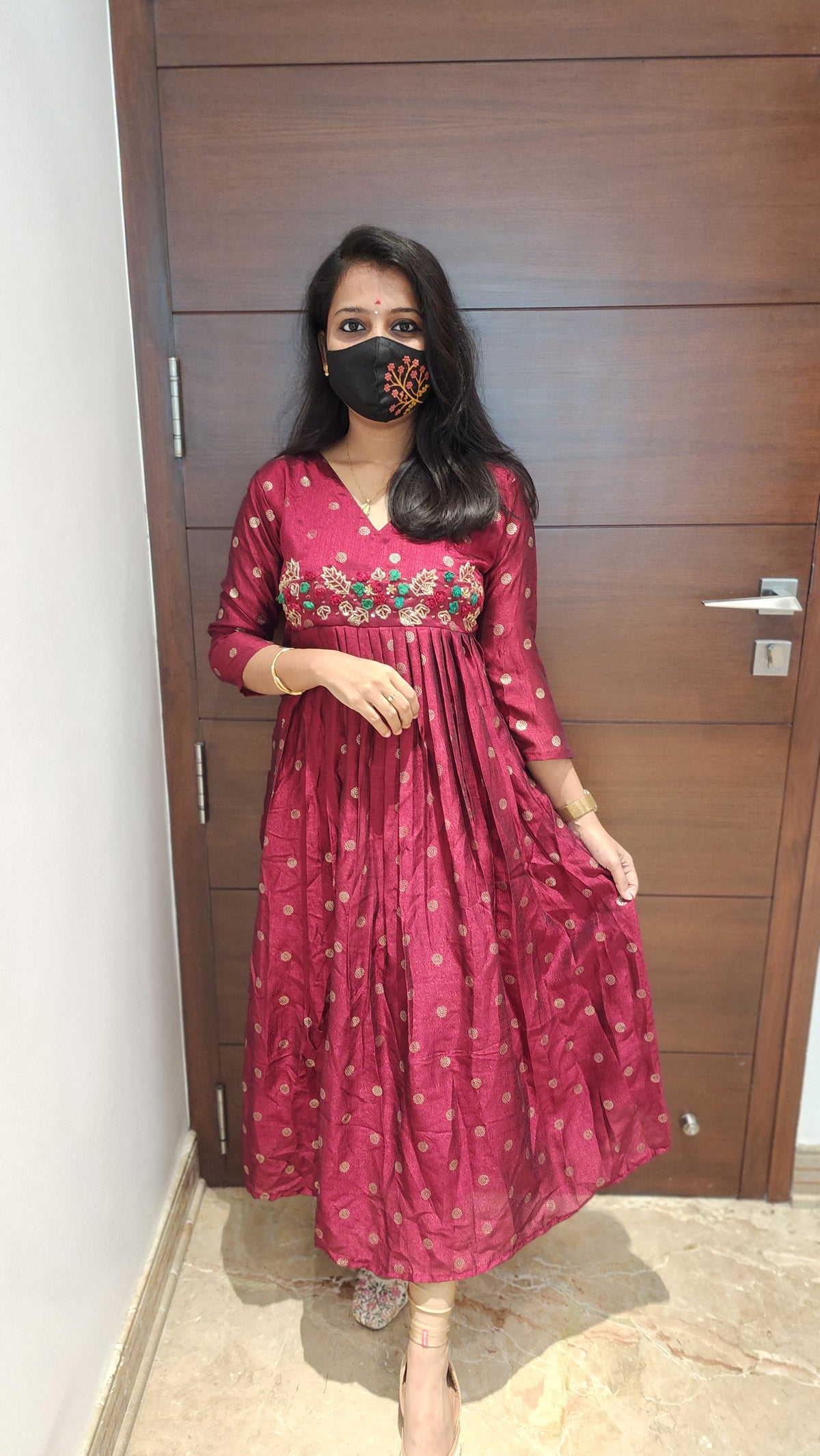 Festive sale -Handwork Kurti (7525)