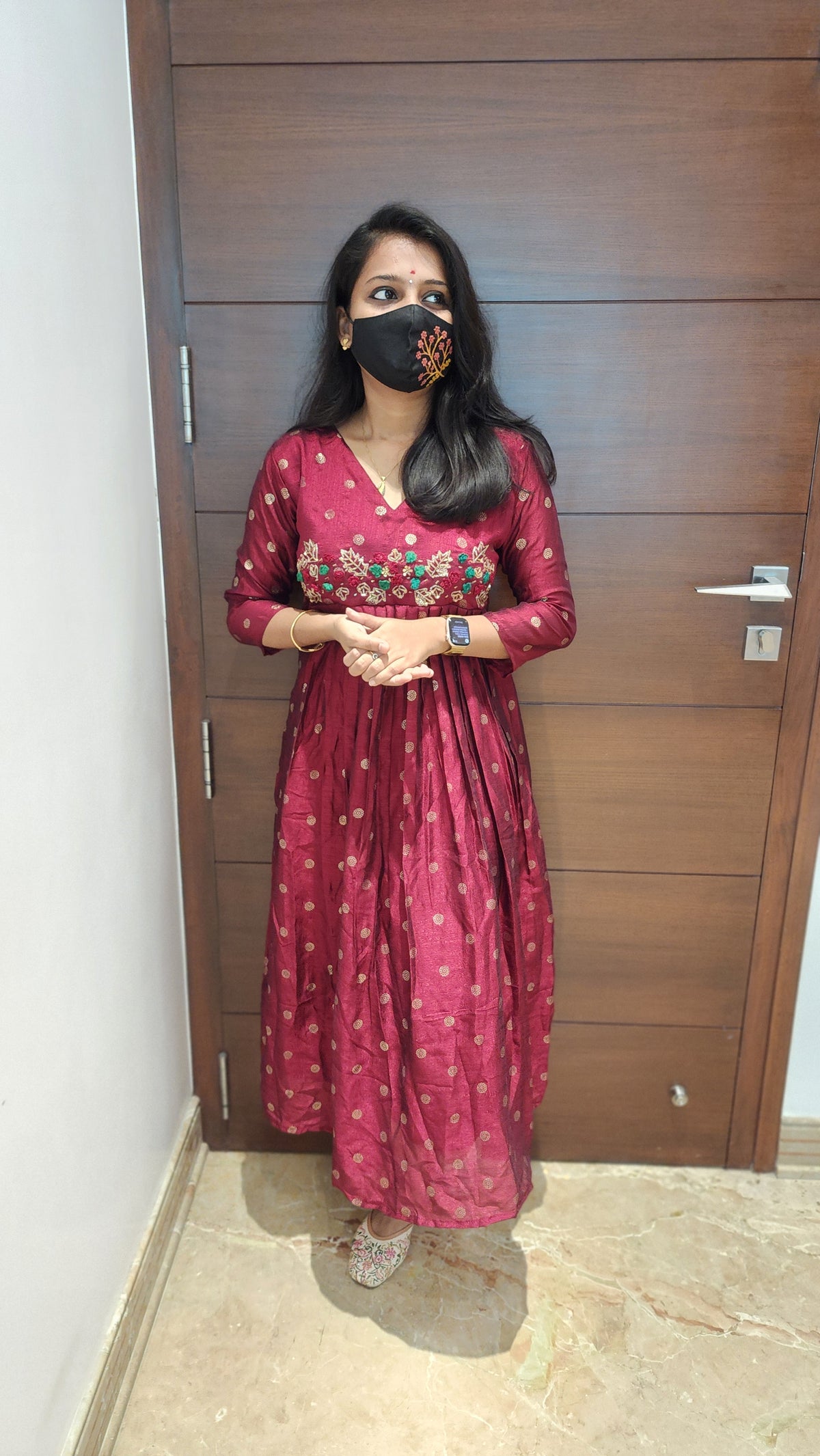 Festive sale -Handwork Kurti (7525)