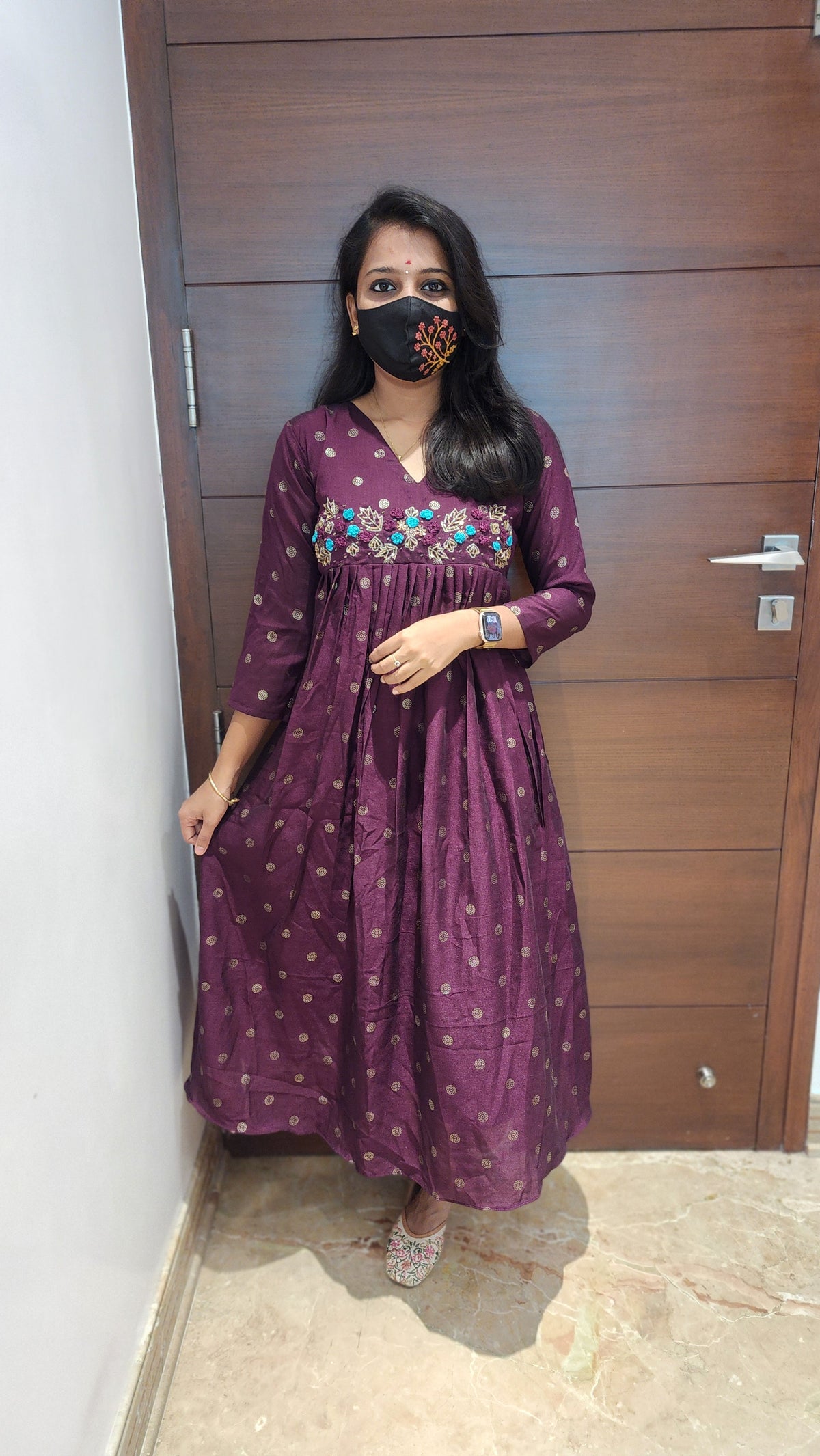 Festive sale -Handwork Kurti (7526)