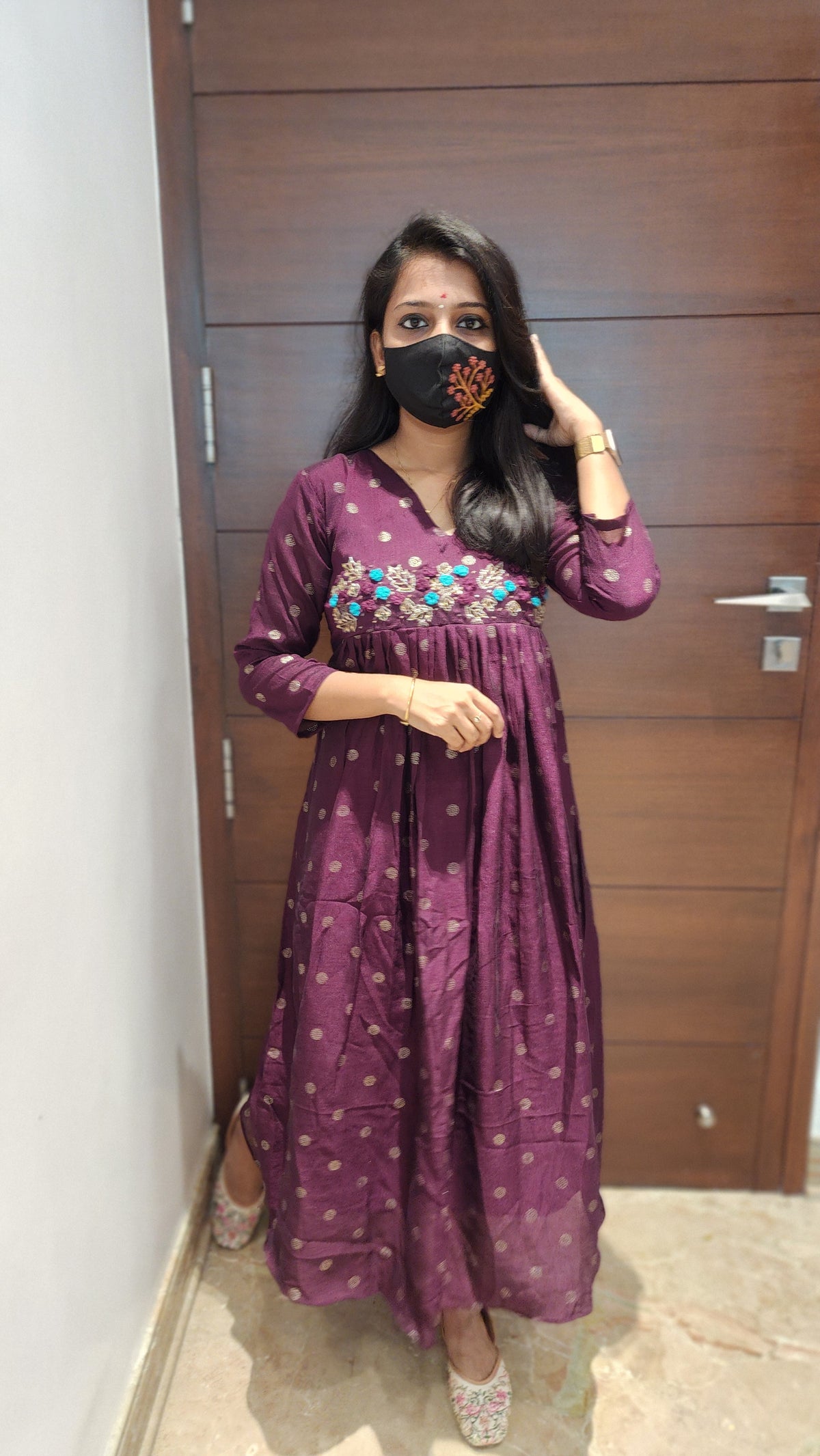 Festive sale -Handwork Kurti (7526)