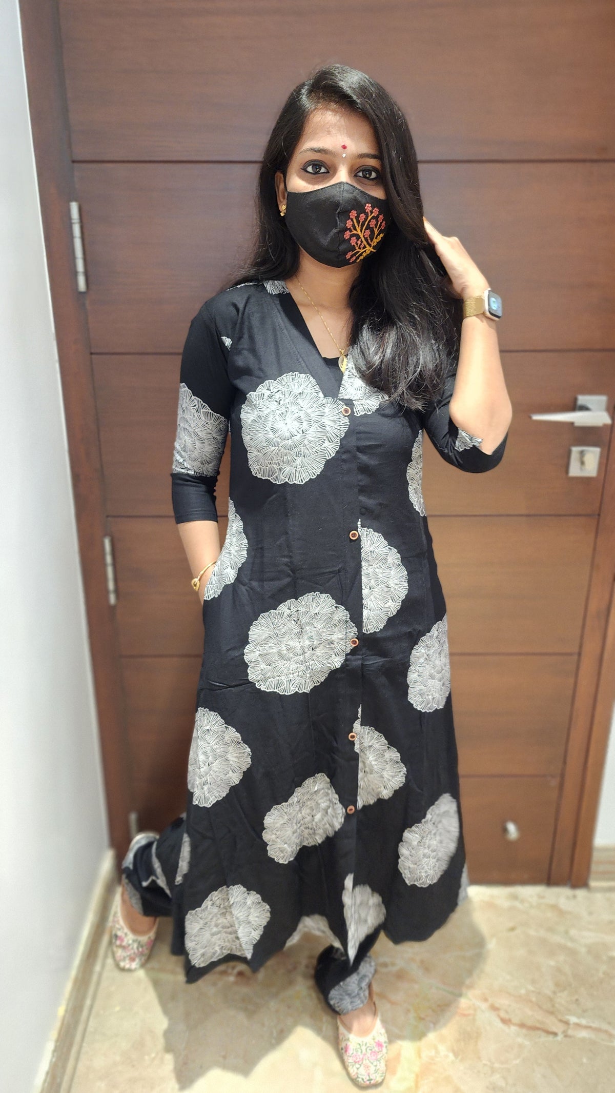 Cord set (pant & top)(7497)