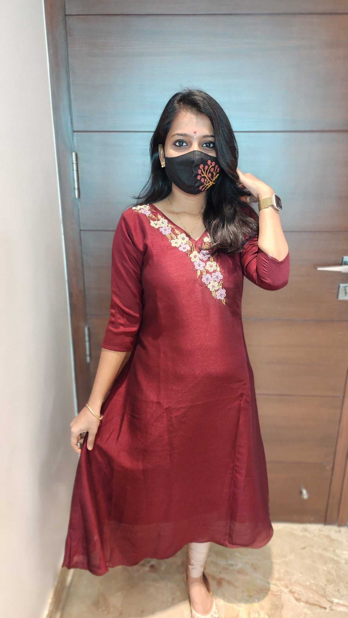 Festive sale -Handwork Kurti (7528)