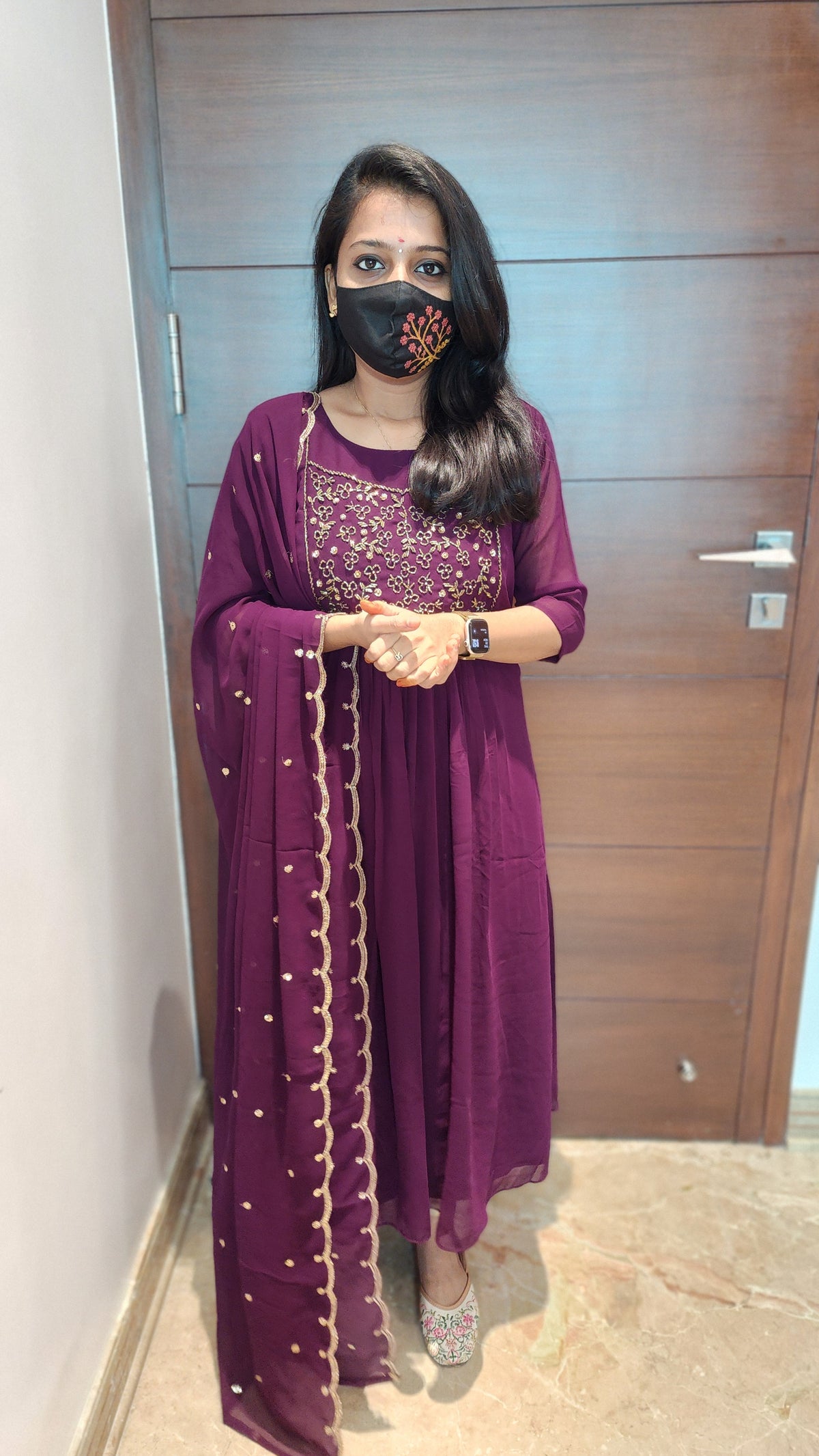 Ethnic Salwar Set (7490)