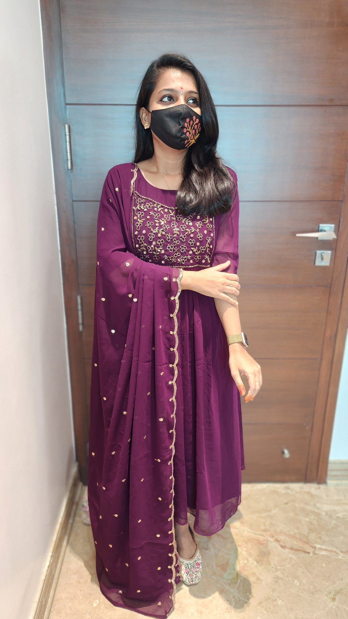 Ethnic Salwar Set (7490)