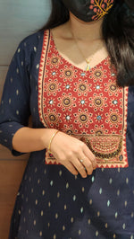 Ethnic wear with Ajarkh Print(7494)