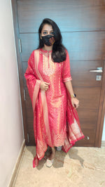 Ethnic Salwar Set (Kurti+Dupatta)(7500)
