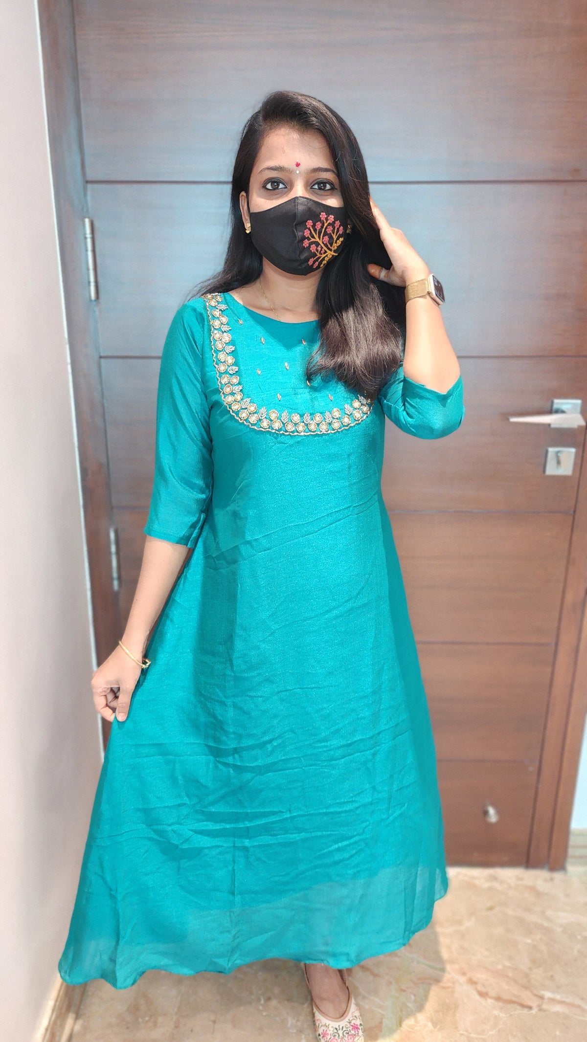 Festive sale -Handwork Kurti (7511)