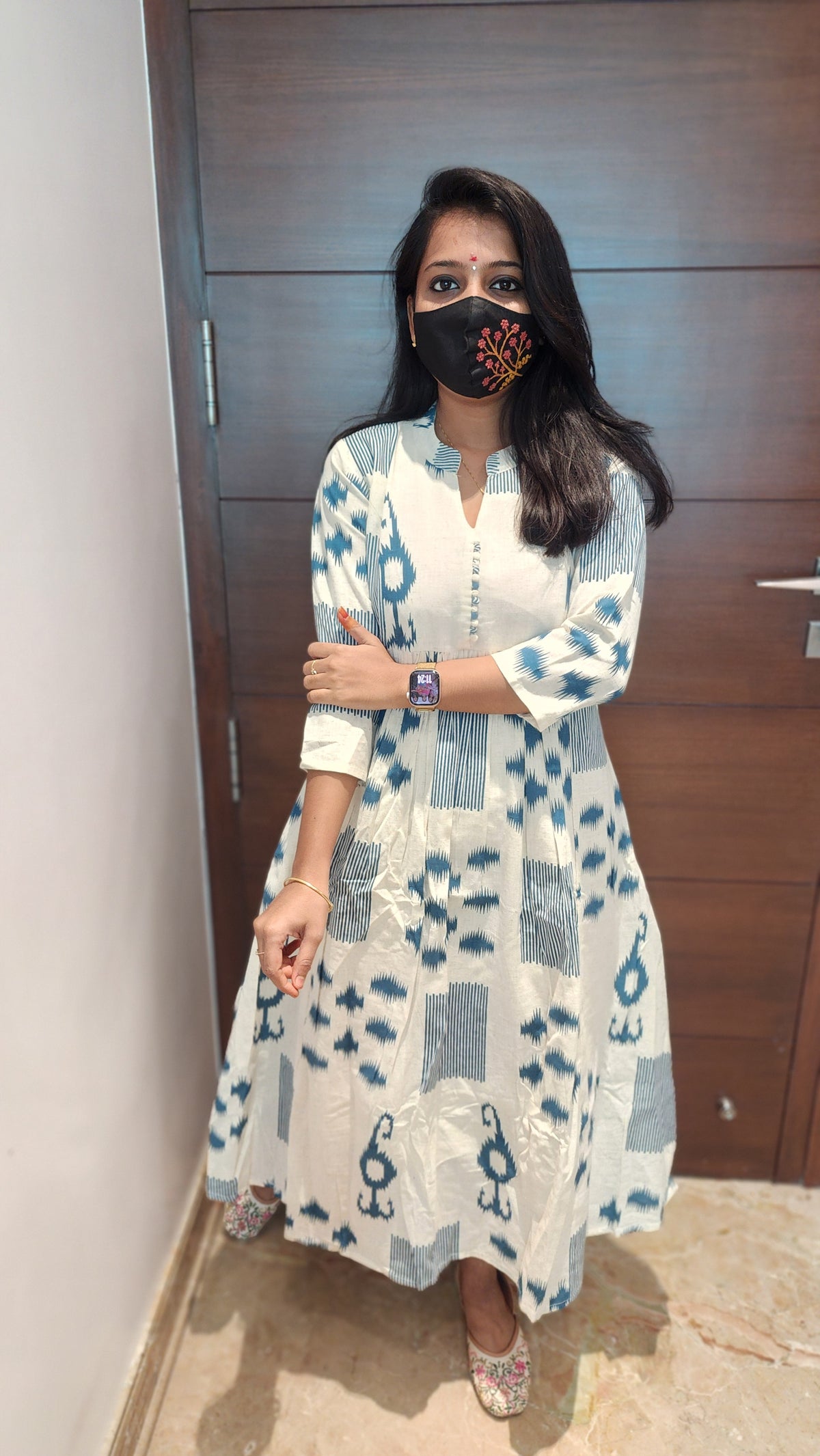 Western wear frock(7516)