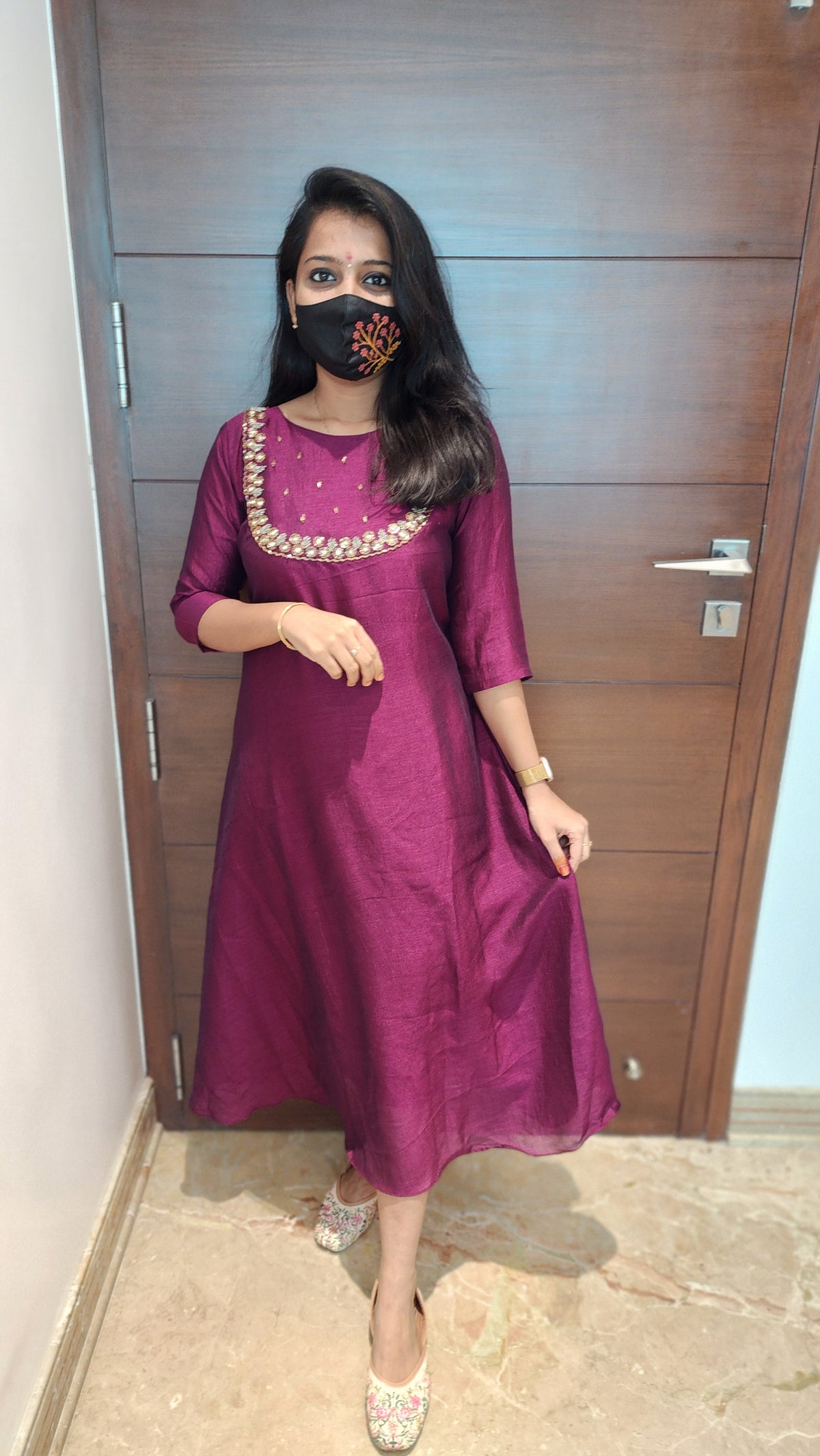 Festive sale -Handwork Kurti (7512)