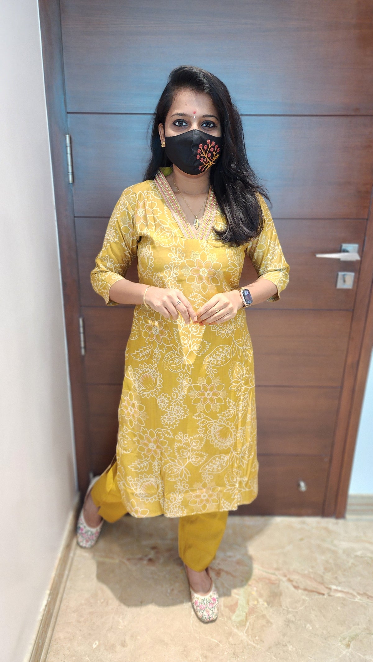 Cord set (pant & top)(7557)