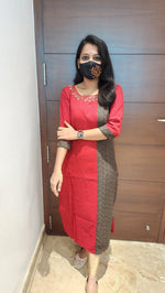 Festive sale -Handwork Kurti(7586)