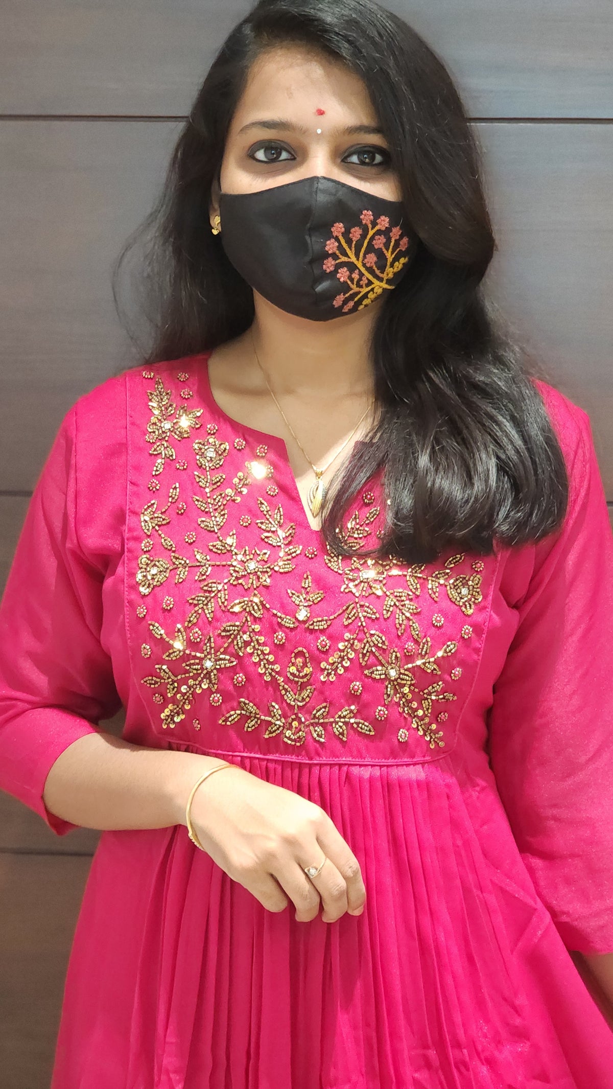 Festive sale -Handwork Kurti (7657) %