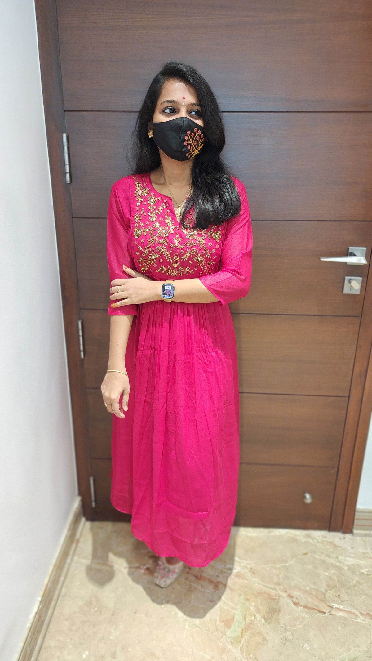 Festive sale -Handwork Kurti (7657) %
