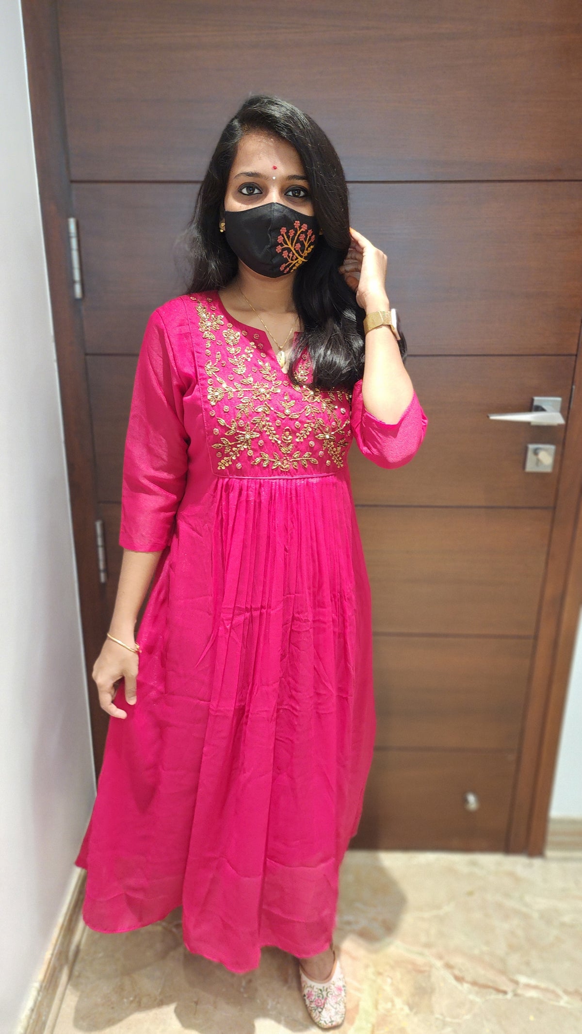 Festive sale -Handwork Kurti (7657) %