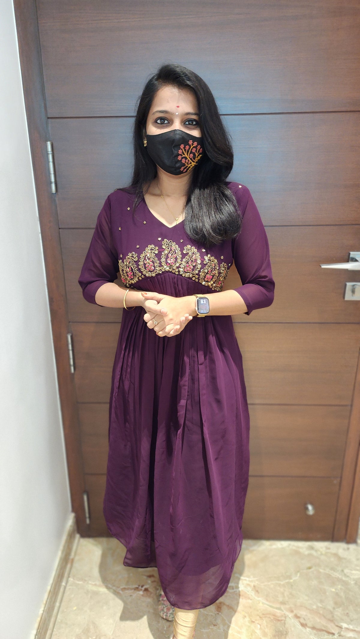 Festive sale -Handwork Kurti (7741)c