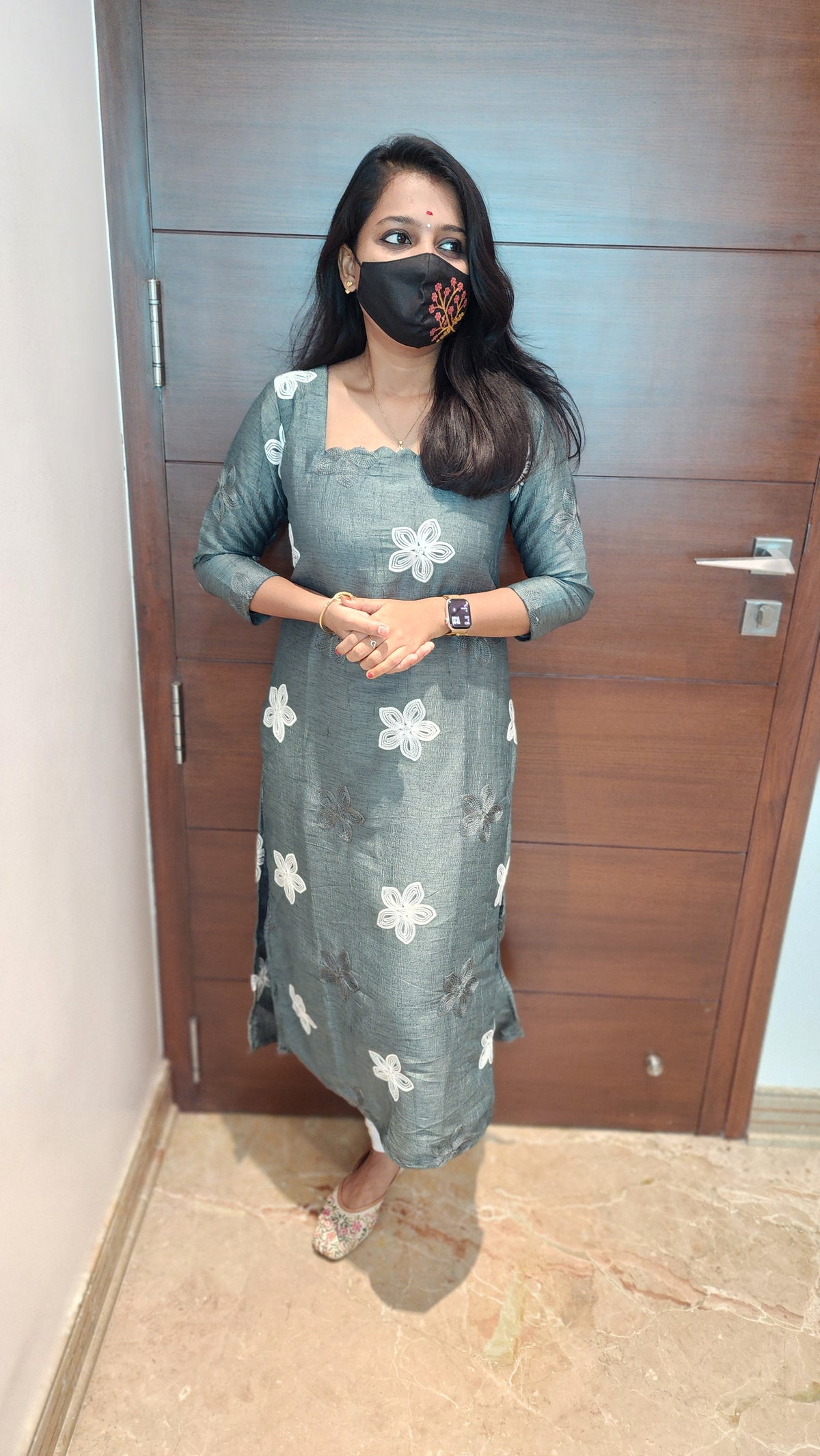 Office Wear kurti(7758)