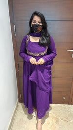 Festive Anarkali Salwar Set (7771)%