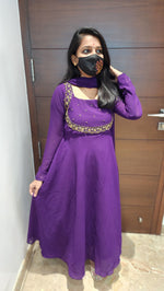 Festive Anarkali Salwar Set (7771)%