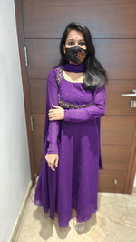 Festive Anarkali Salwar Set (7771)%