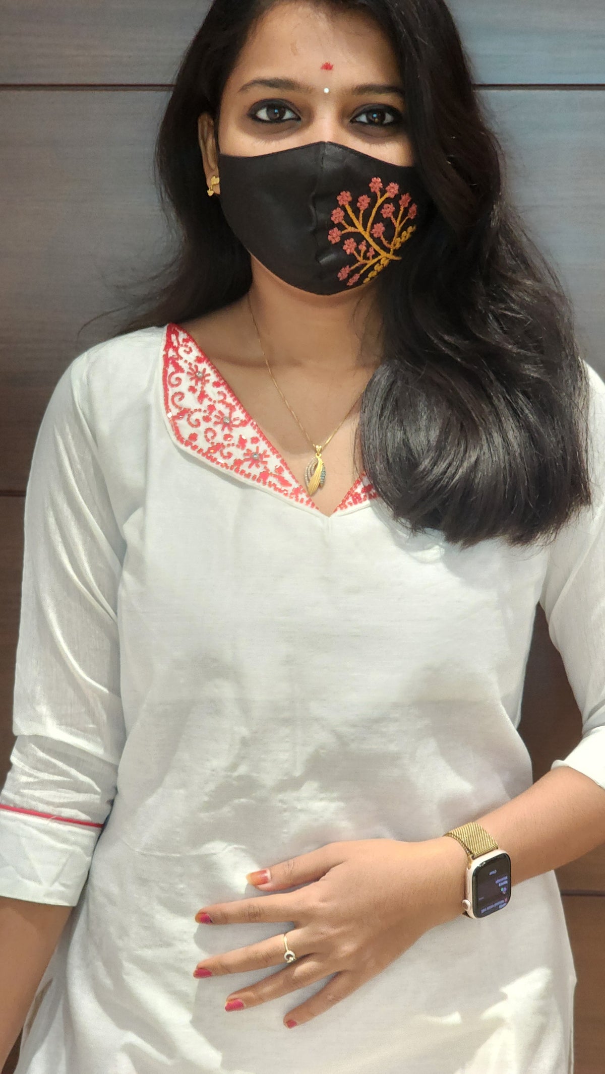 Christmas sale -Handwork Kurti (7822)