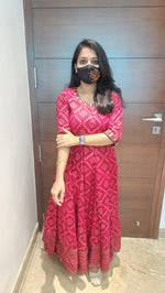Anarkali kurti+hip belt (7803)c3