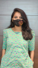 Jaipur A-Line cotton Kurti (7883)