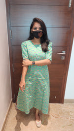 Jaipur A-Line cotton Kurti (7883)