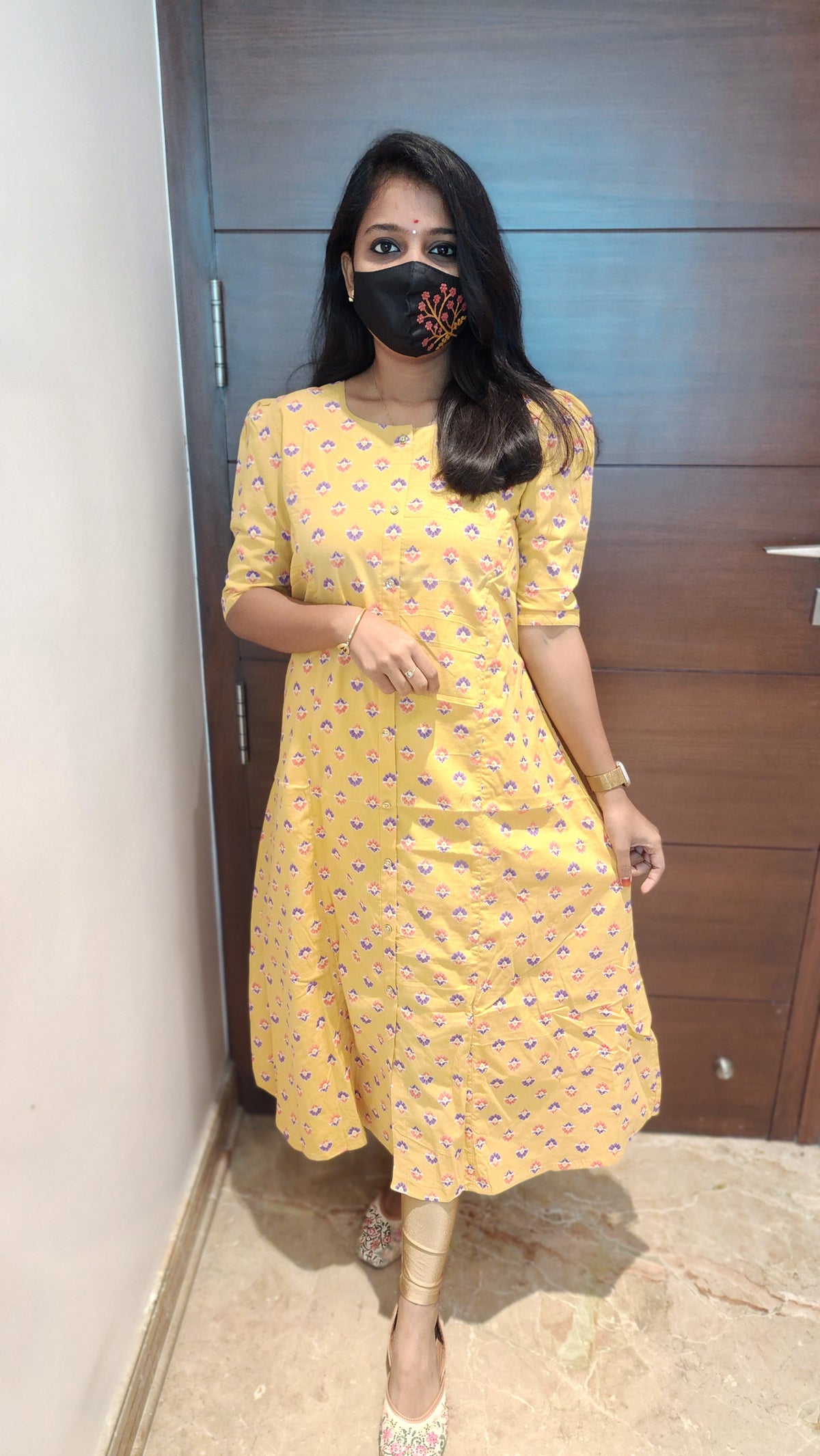 Jaipur A-Line cotton Kurti (7884)c2