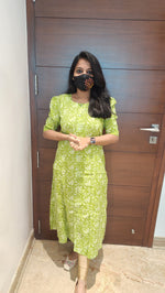 Jaipur A-Line cotton Kurti (7885)