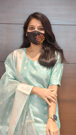 Salwar Set (kurti+Dupatta) (8063)c