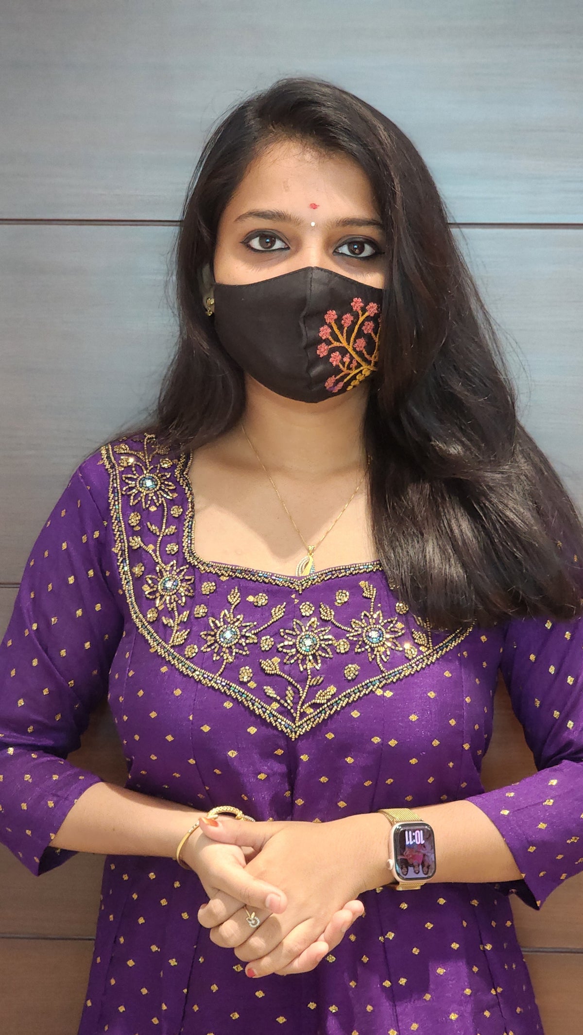 Starry Night handwork Kurti (7863)