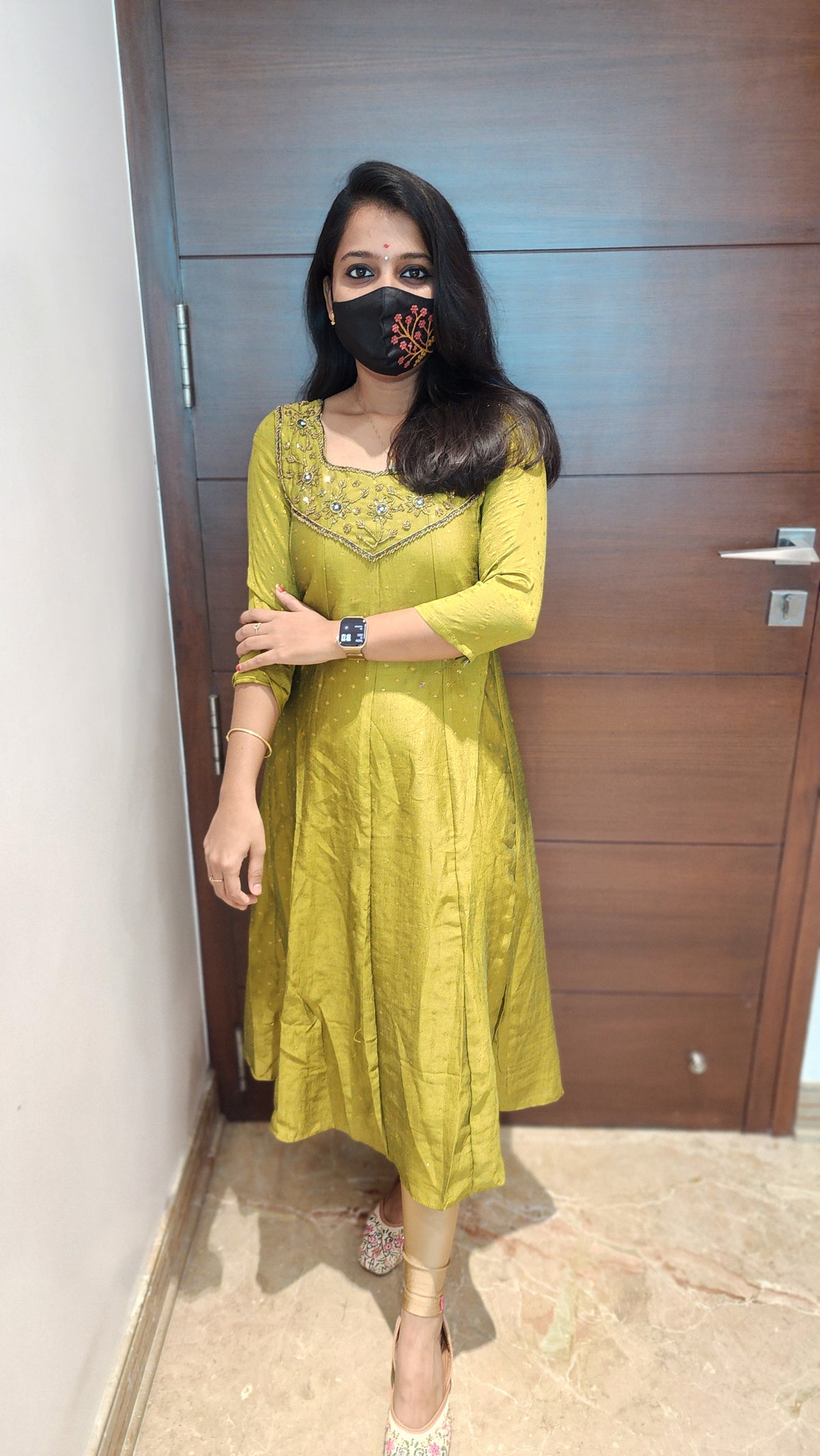 Starry Night handwork Kurti (7864)