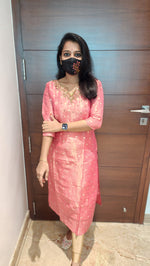 Festive Glow Polka Kurti (7880)