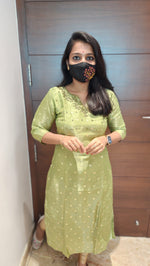 Festive Glow Polka Kurti (7881)