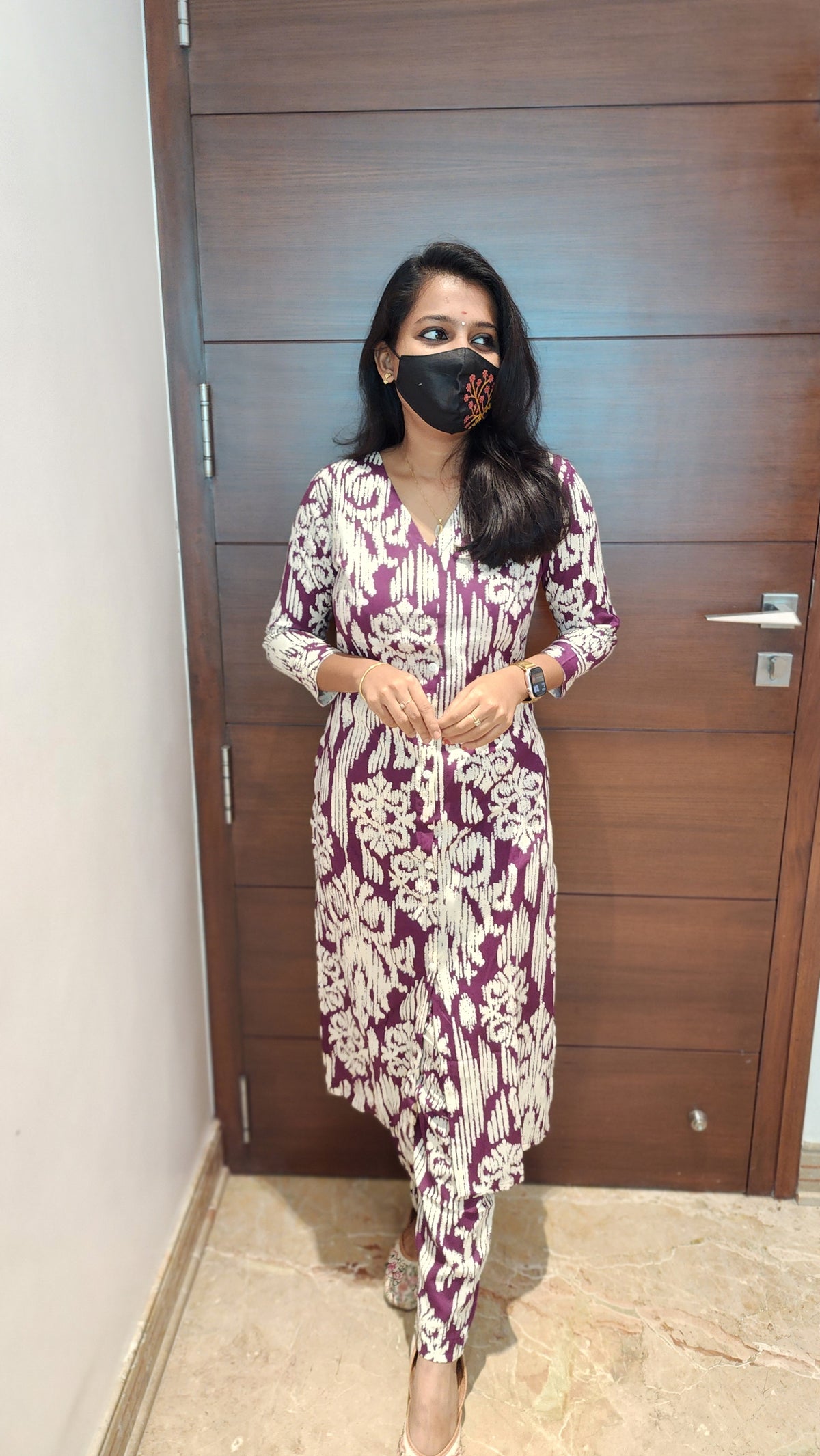 Floral Cord Set (7947)