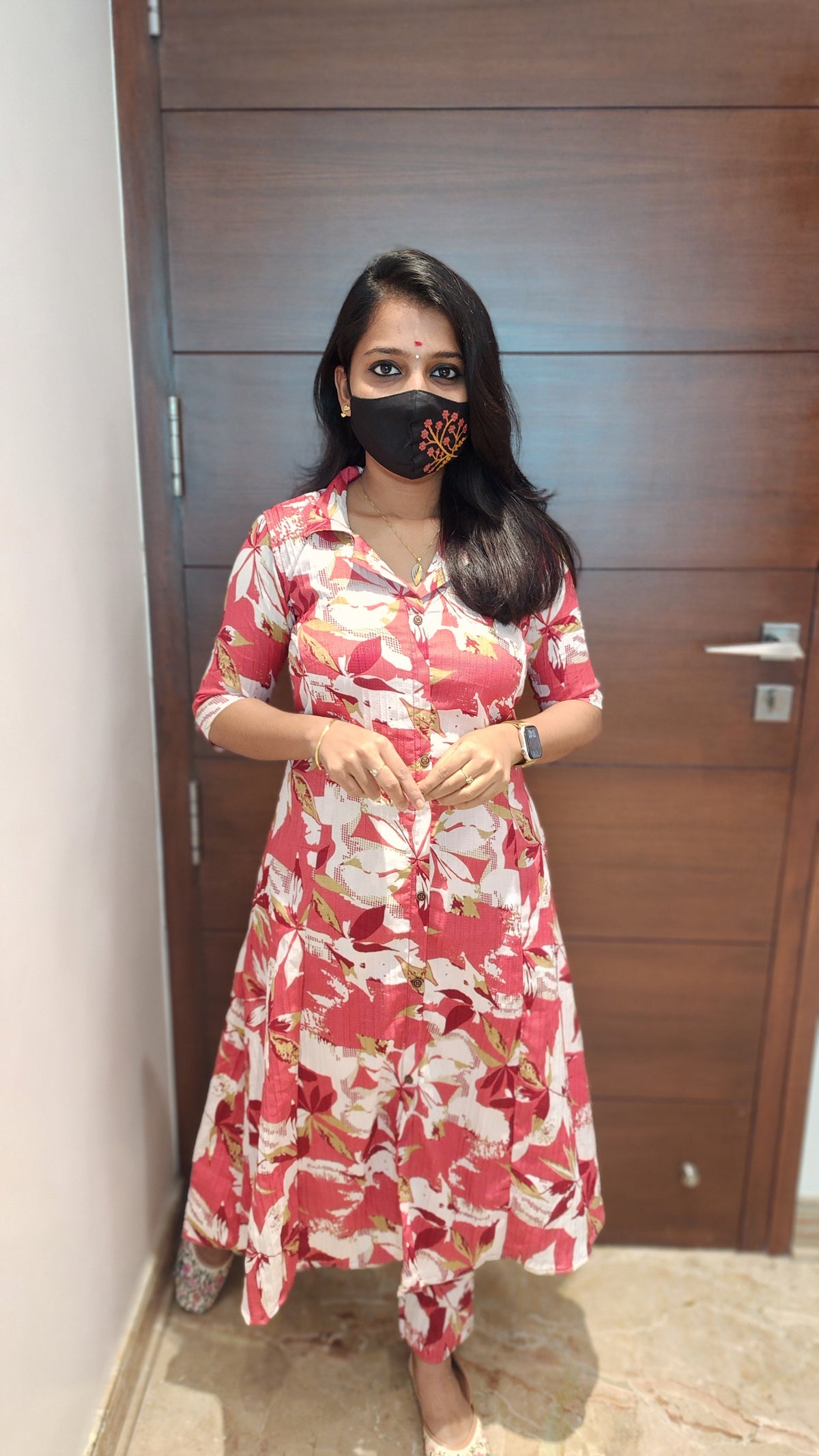 Urban Petal Printed Kurti (7875)