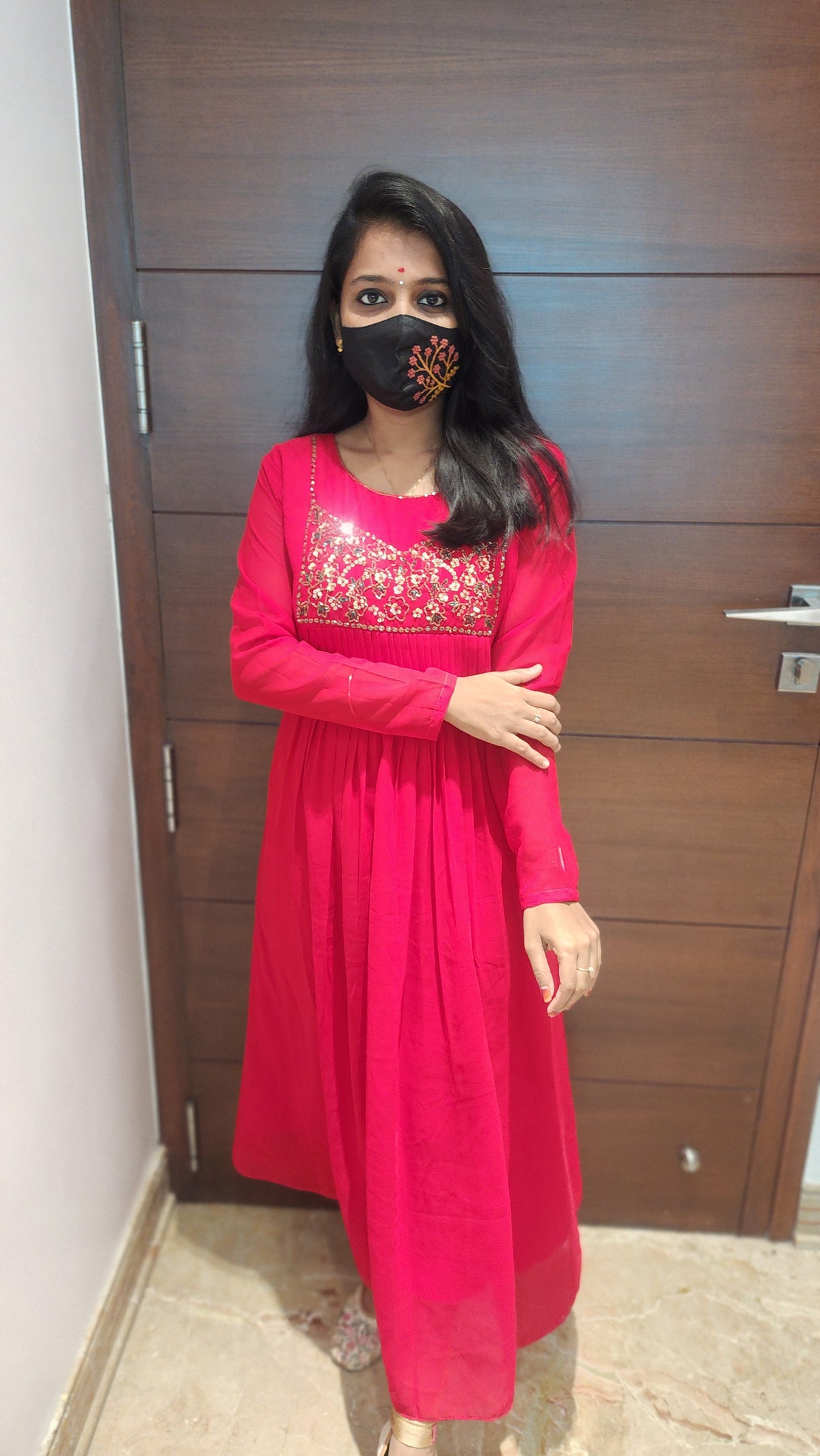 Christmas sale -Handwork Kurti (7898)