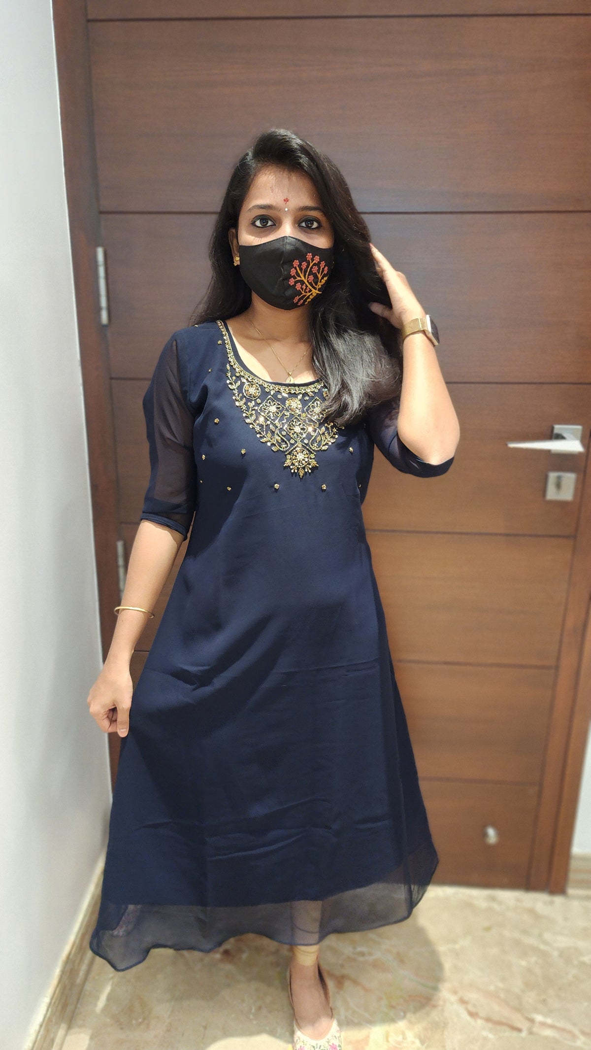 Festive sale -Handwork Kurti(7976)