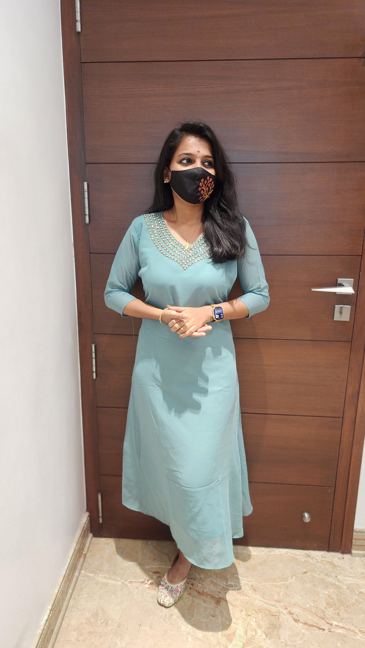 Jewel Handwork Kurti (7943)