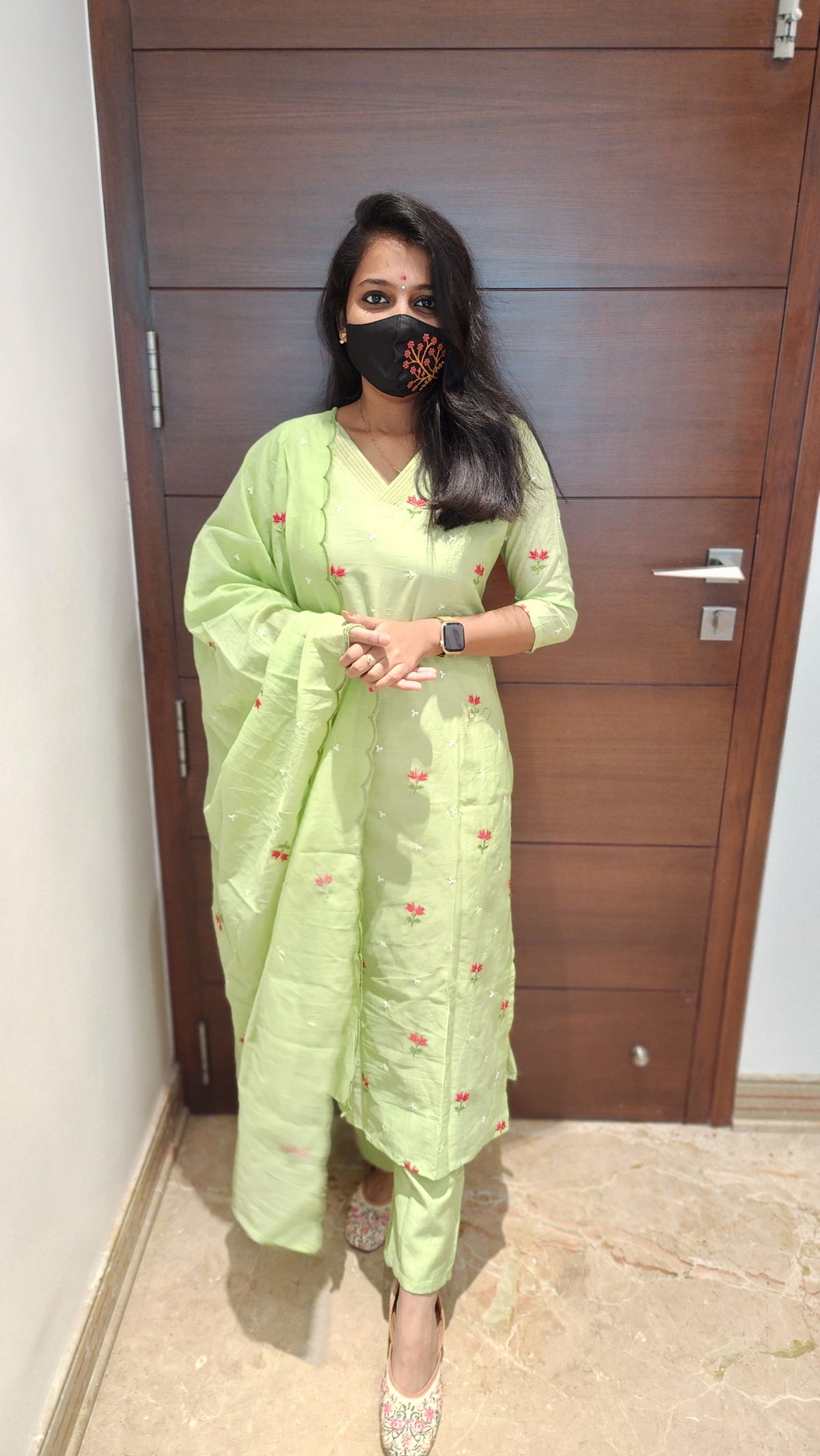 Embroidery Salwar set(7905)