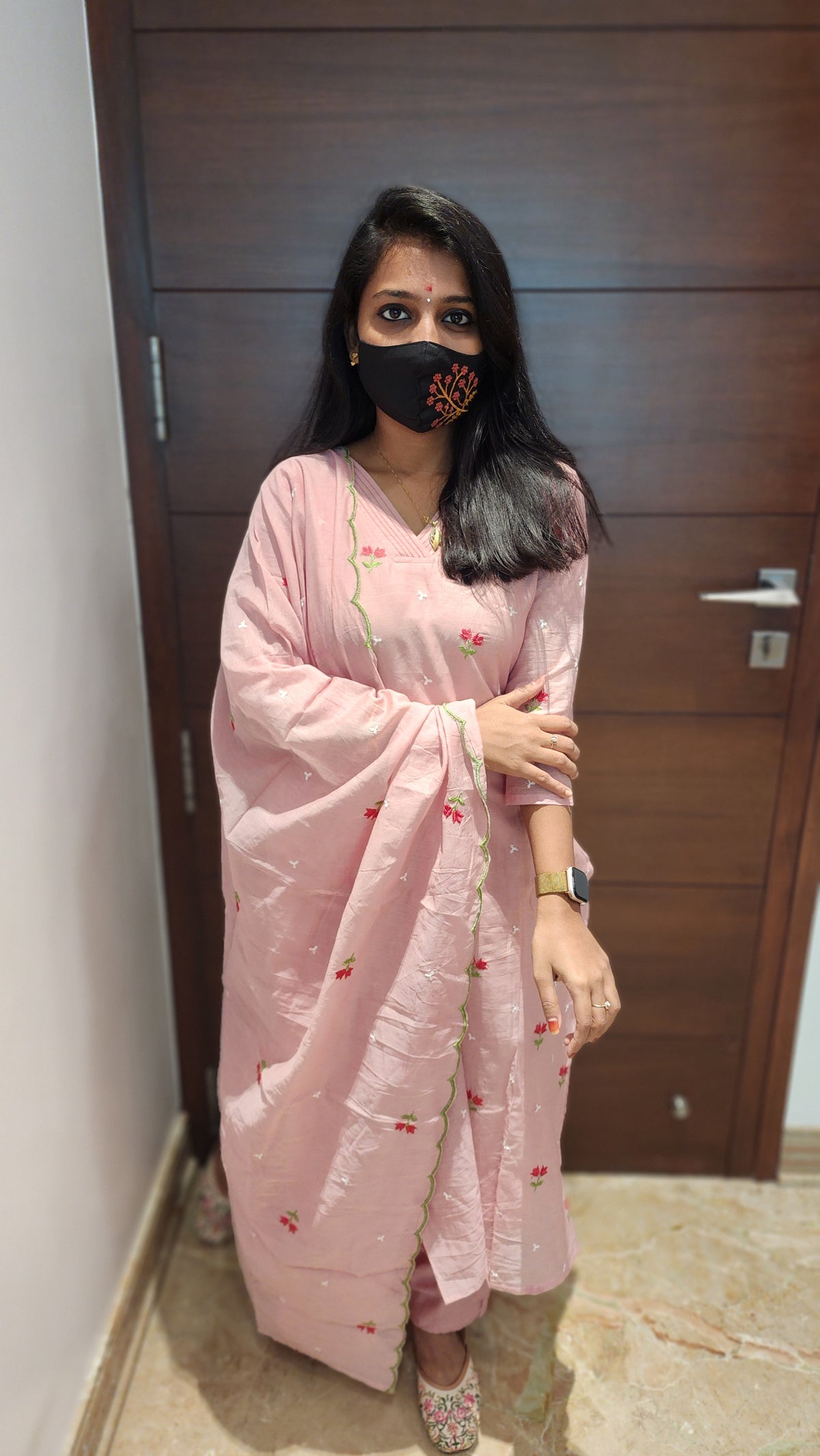 Embroidery Salwar set(7906)