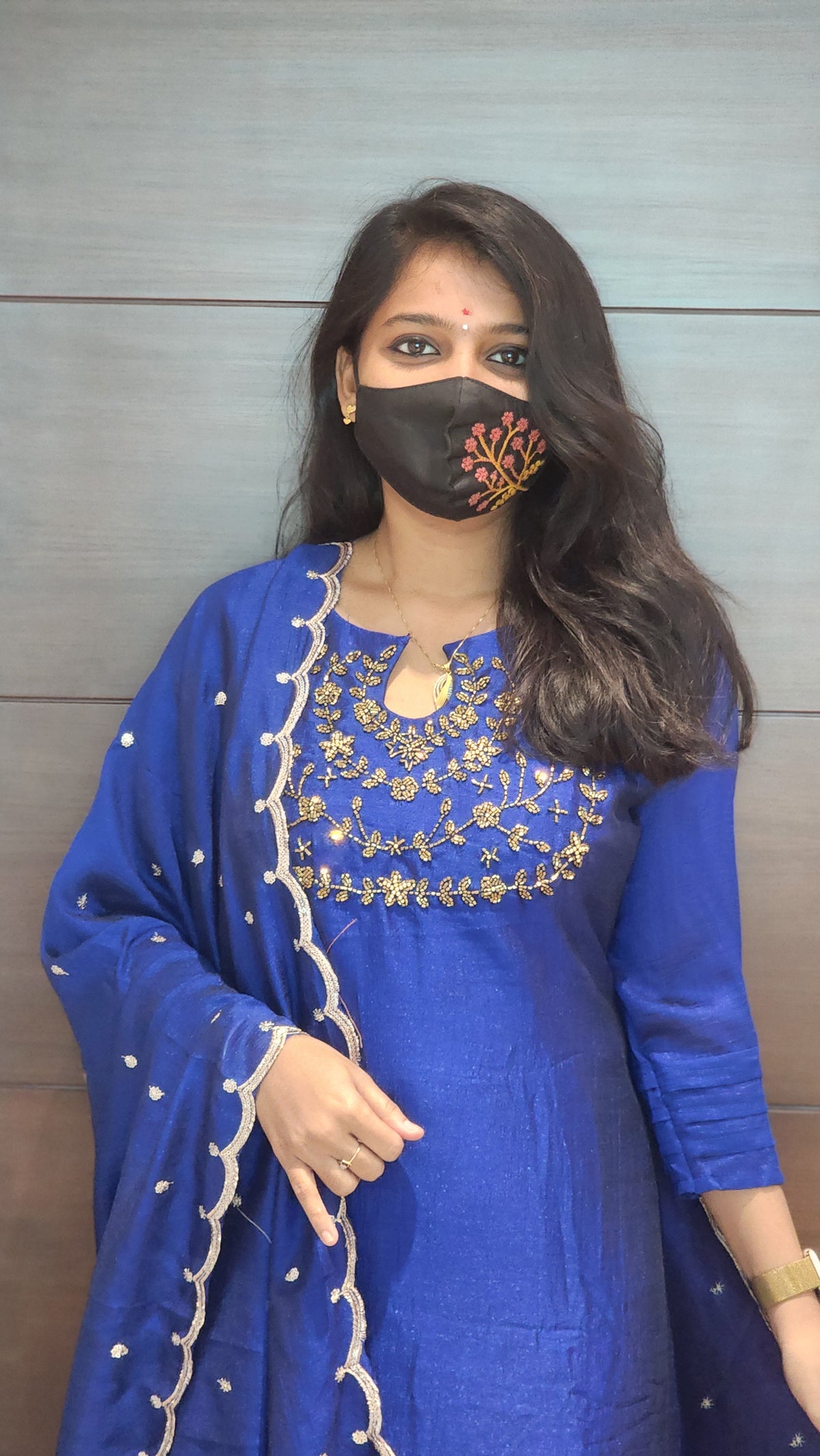 Sprinklez Coral Dream Kurti (8017)