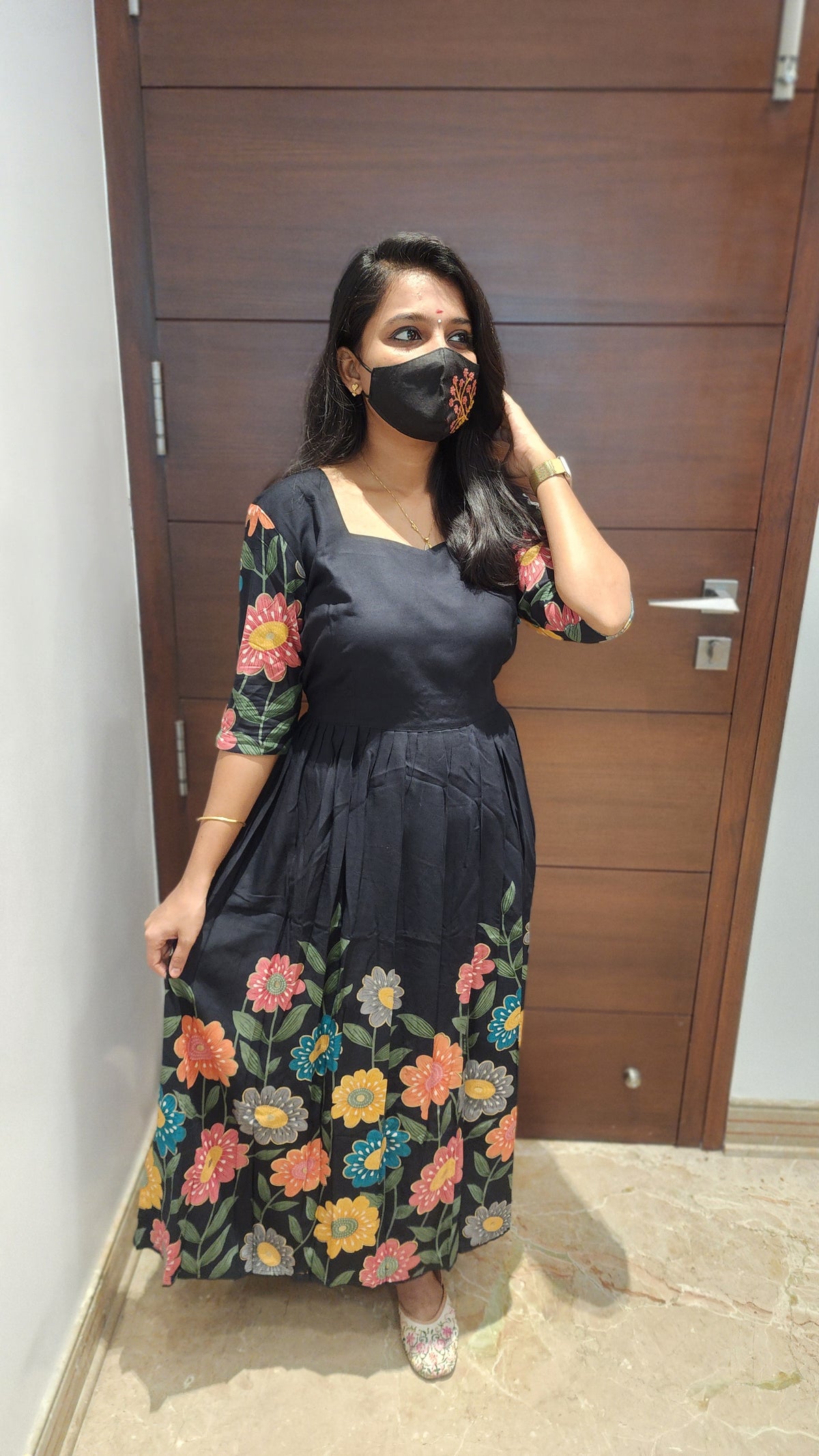 Western wear frock(8343)