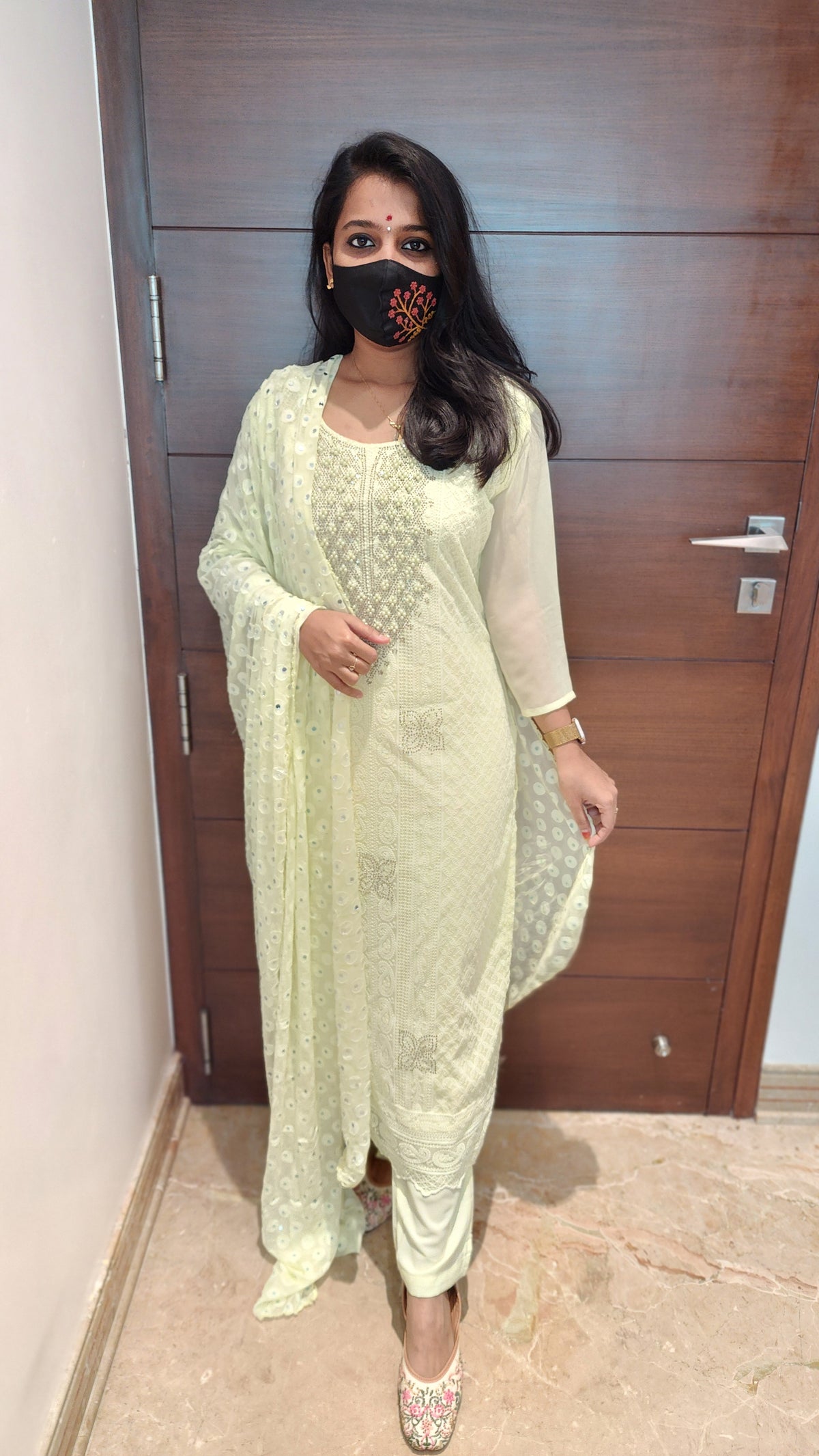 Ethnic Salwar Set(8087)