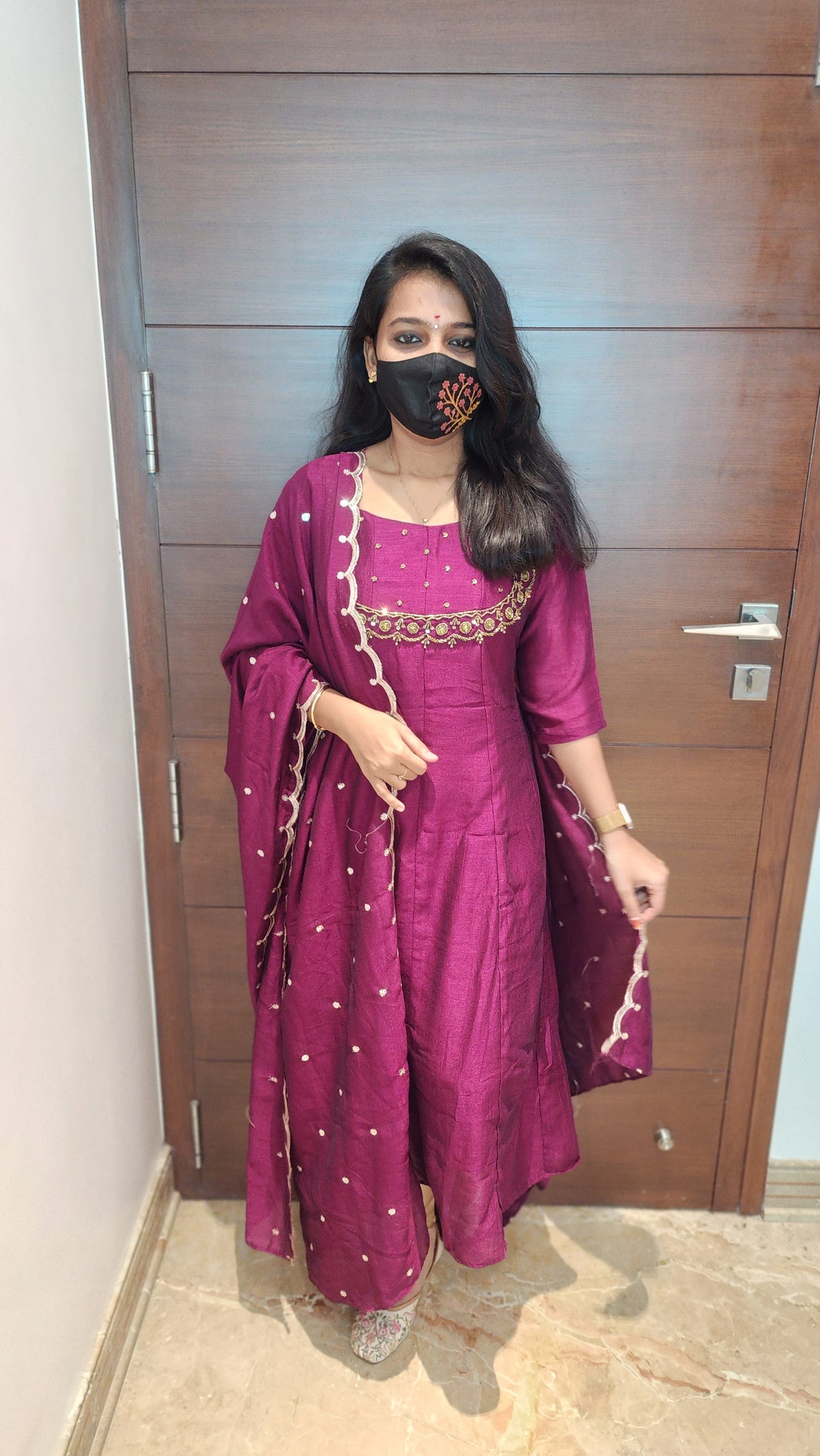 Floral Ethnic Kurti (8114)