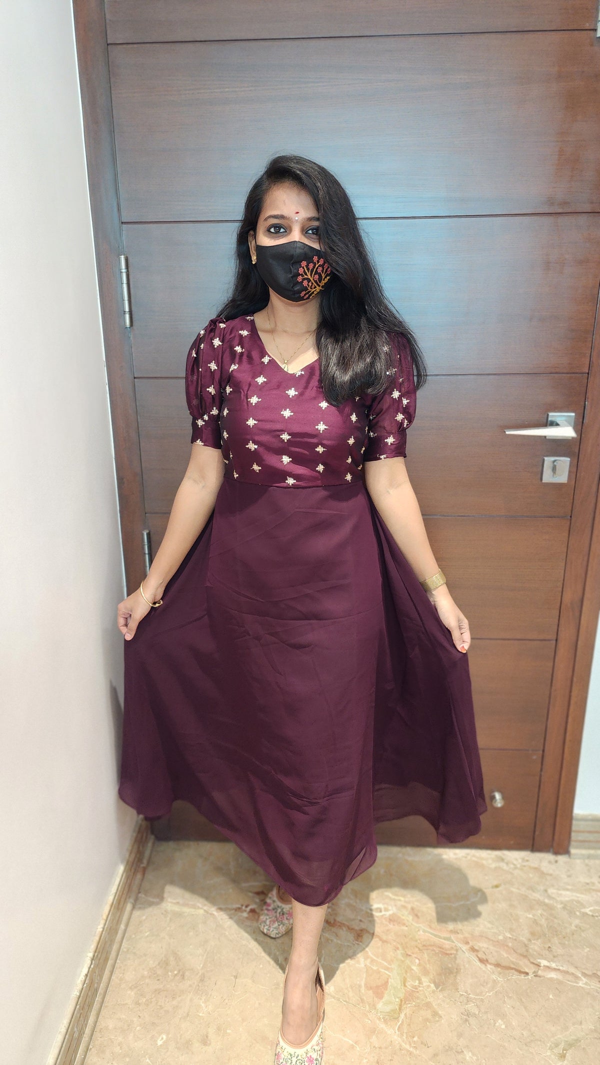 Ethnic Wear Frock (8135)