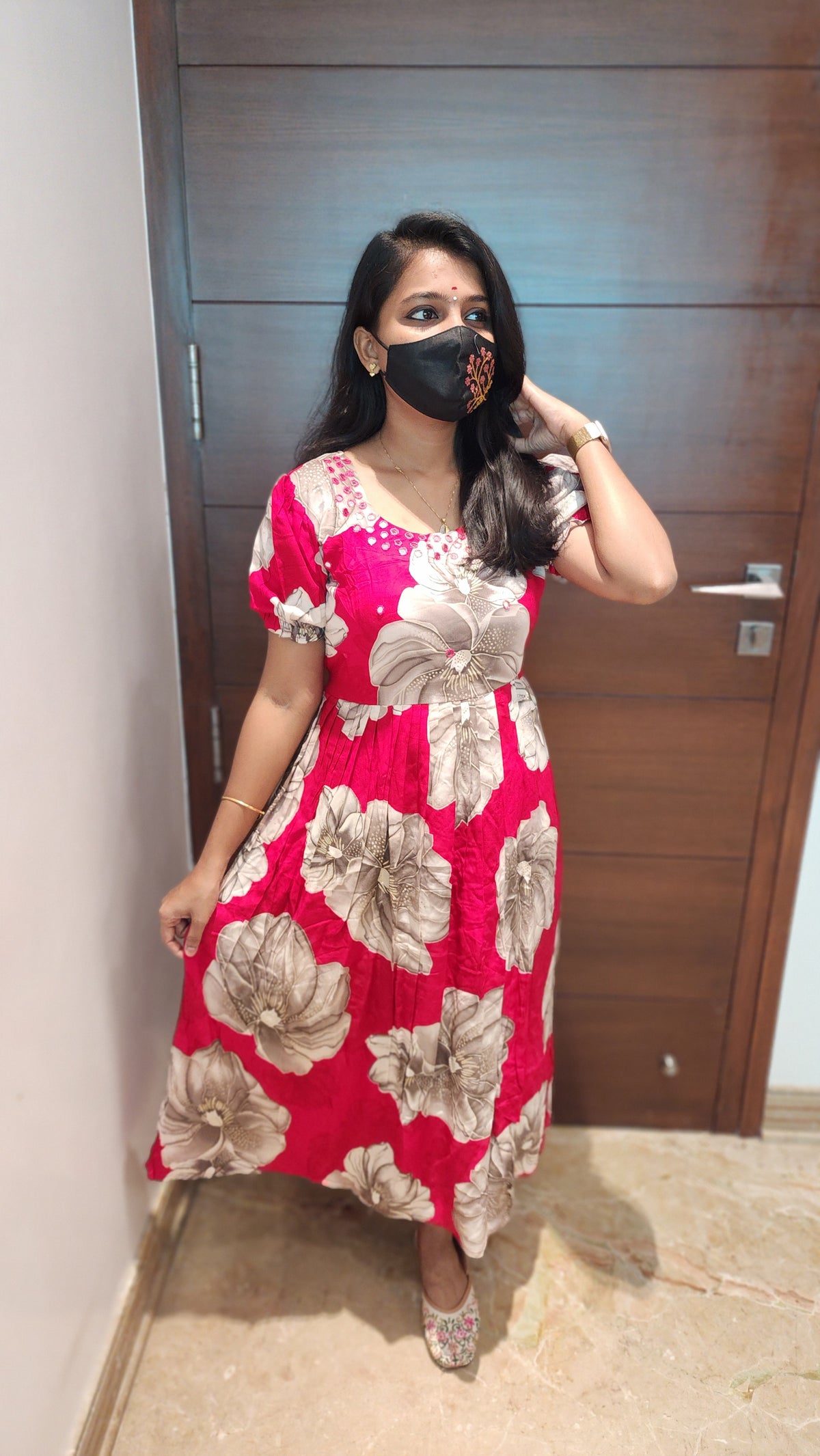 Western wear frock (8155)