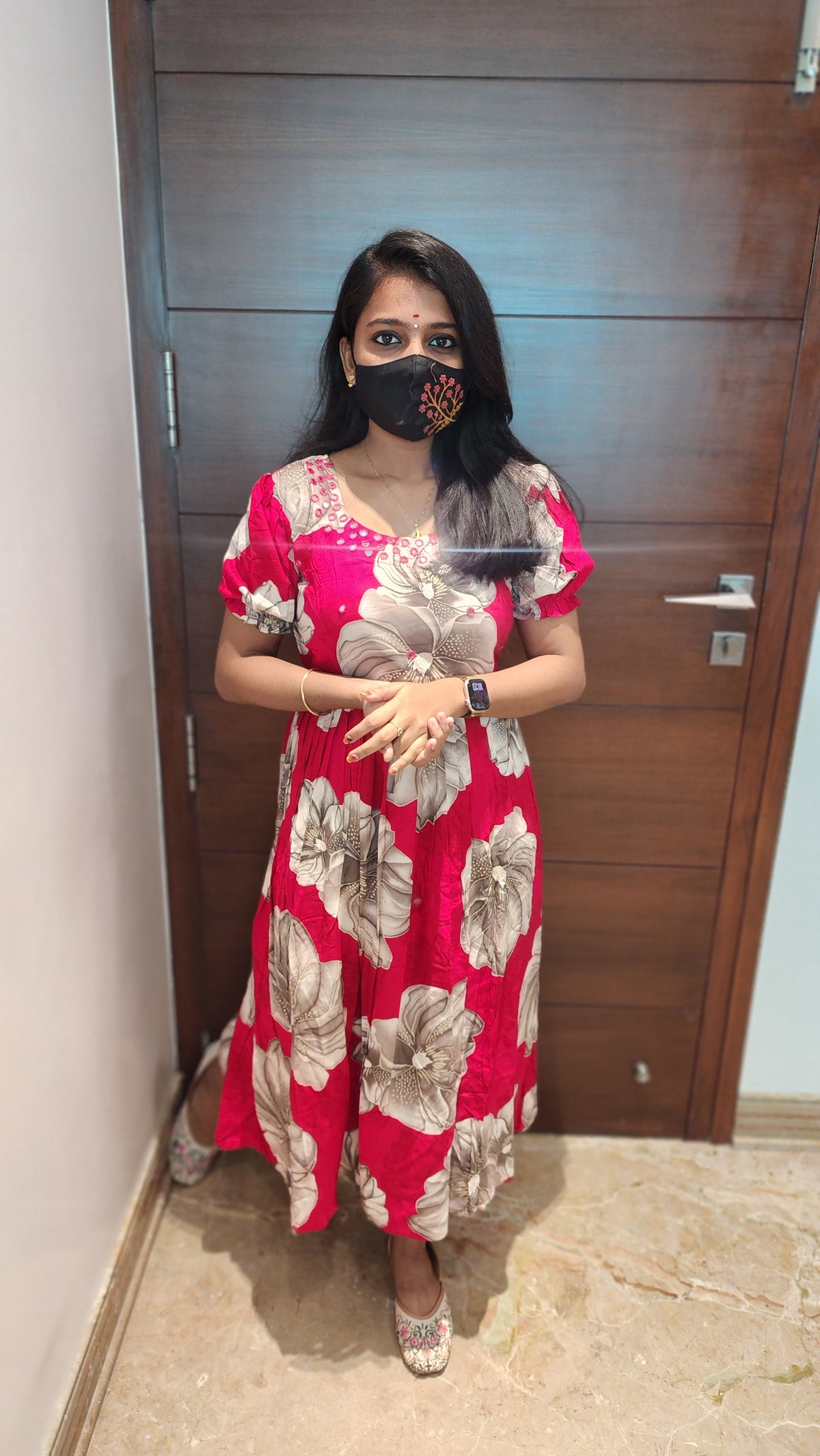 Western wear frock (8155)