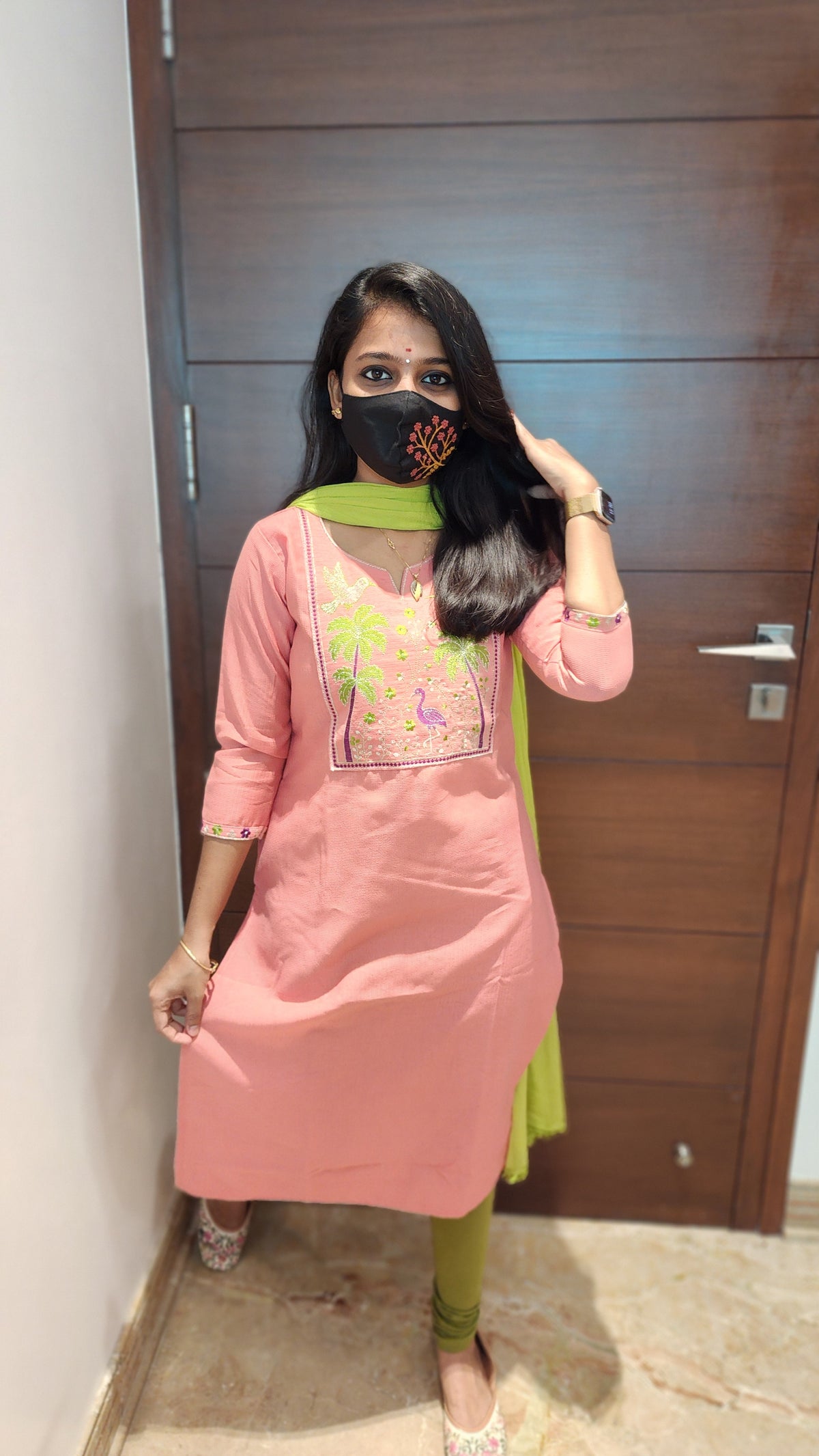 Office Wear - Embroidery (8199)