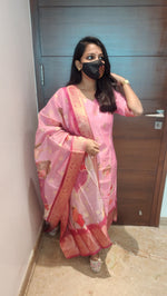 Salwar Set (kurti+Dupatta) (8142)c #